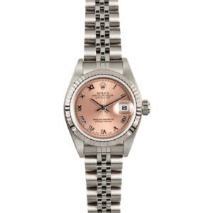 Ladies Rolex Datejust 79174 Pink Dial