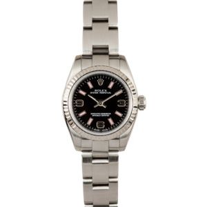 Ladies Rolex Oyster Perpetual 176234 black