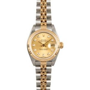 Ladies Rolex Two-Tone Diamond Datejust 79173