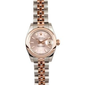 Ladies Rose Gold Datejust 179161 x