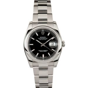 New Model Datejust 116200 Certified Pre Owned