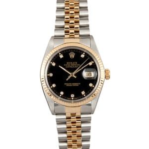 PreOwned Rolex Diamond Datejust 16013