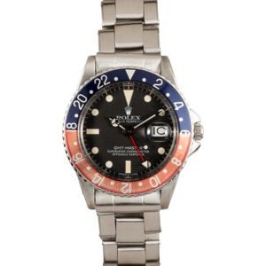 1963 Vintage Rolex GMT 1675 Pepsi Bezel