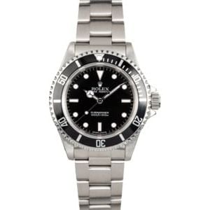 Men's Rolex No Date Submariner Model 14060