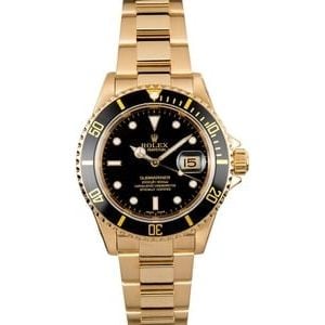 Rolex Submariner 16618 18k