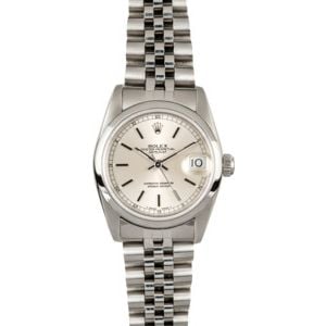 Mid-size Rolex Datejust 68240 Stainless