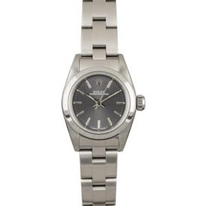 Used Rolex Oyster Perpetual 67180 Slate Dial