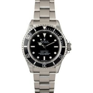 Rolex Submariner 14060 Serial Engraved No Date