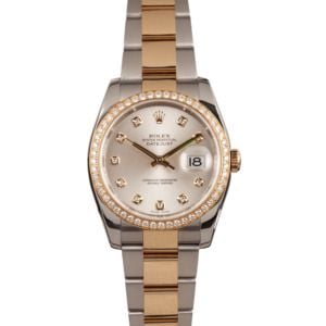 Used Rolex Datejust 116243 Diamond Bezel & Dial T