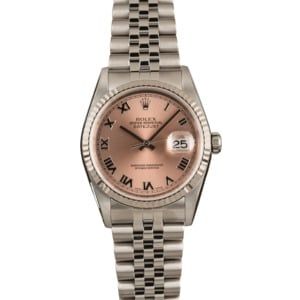 Pre-Owned Rolex Datejust 16234 Pink Dial