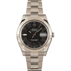 Rolex Datejust II 41MM Black Dial 116334