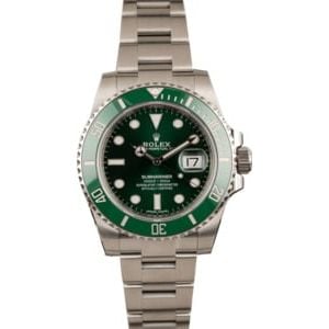 Pre-Owned Rolex Submariner Green Anniversary 116610