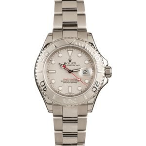 Rolex Yachtmaster Platinum Dial & Bezel 16622