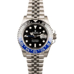 Unworn Rolex GMT-Master 126710 Jubilee Ceramic 'Batman'