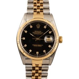 Rolex Diamond Dial Datejust 16013