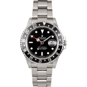 Rolex 16710 GMT-Master II Black Dial