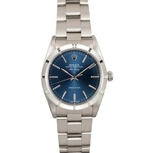 Rolex Air-King Stainless Steel Blue Dial 14010