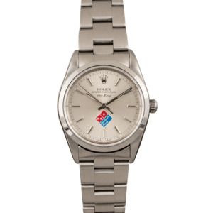 Used Rolex Air King 14000 Domino's Dial