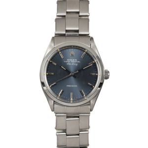 Men's Rolex Air-King 5500 Slate Dial