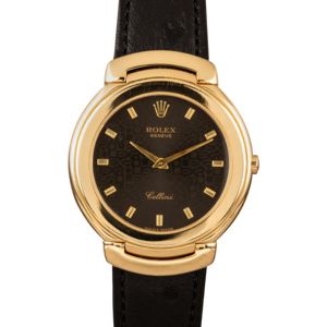 Pre Owned Rolex Cellini 6623 Yellow Gold