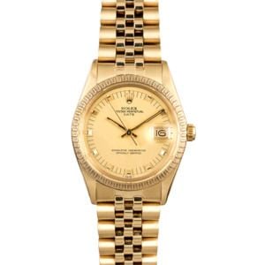 Rolex Date 15007 Yellow Gold