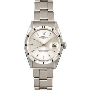 Rolex Date 1501 Stainless Steel Oyster Rivet