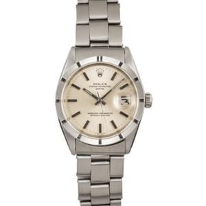 Used Rolex Date 1501 Stainless Steel Oyster Rivet