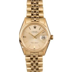 Used Rolex Yellow Gold Date 1501