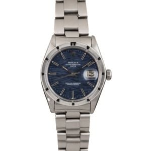 Pre-Owned Rolex Date 15010 Steel Oyster 34MM