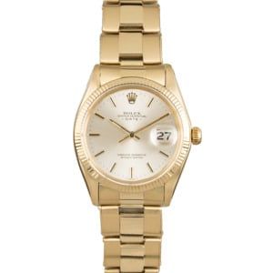 Rolex Date 1503 Yellow Gold Oyster Rivet