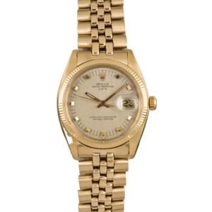 Pre-Owned Rolex Date 1503 Oval Link Bracelet