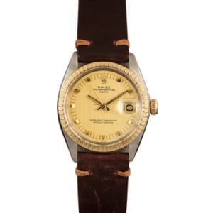 Pre-Owned Rolex Date 1505 Champagne Dial T