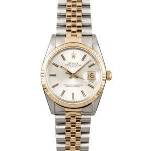 PreOwned Rolex Date 15053 Two Tone Jubilee