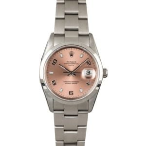 Rolex Date 15200 Salmon Dial