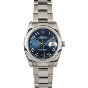 Rolex Datejust 116200 Blue Concentric