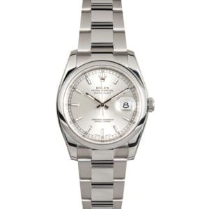 Rolex Datejust 116200 Stainless Oyster