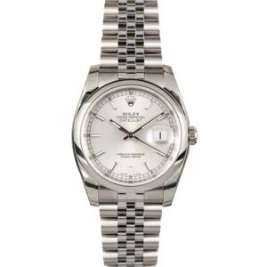 Rolex Datejust 116200 Stainless Steel Factory Stickered