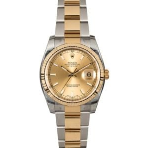 Rolex Datejust 116233 Two Tone Oyster Band