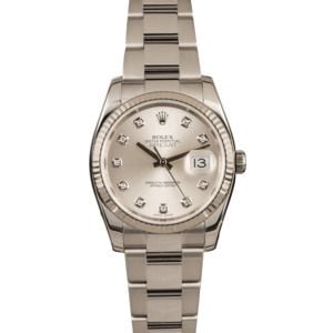 Pre-Owned Rolex Datejust 116234 Diamond Dial