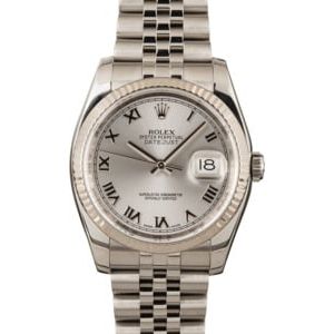 Used Rolex Datejust 116234 Steel Jubilee Band