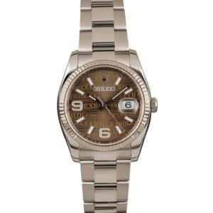 Rolex Datejust 116234 Bronze Jubilee Diamond Dial