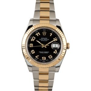 Rolex Datejust 116333 Black Arabic Dial