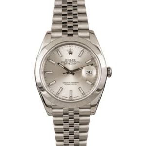 Rolex Datejust 126300 Stainless Steel Jubilee Bracelet