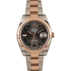 Pre Owned Rolex Datejust 126331 Two Tone Everose