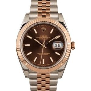 Pre-Owned Rolex Datejust 126331 Everose Jubilee