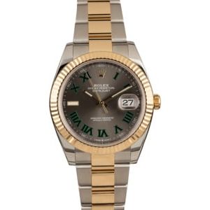 Pre-Owned Rolex Datejust 126333 Slate Dial