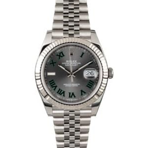 PreOwned Rolex Datejust II Ref 126334 Slate Roman Dial