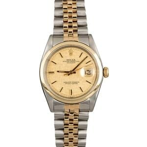 Rolex Datejust 1600 Linen 'Pie Pan' Dial