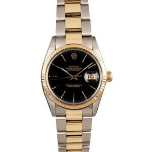 Men's Rolex Datejust 16013 Two Tone Oyster