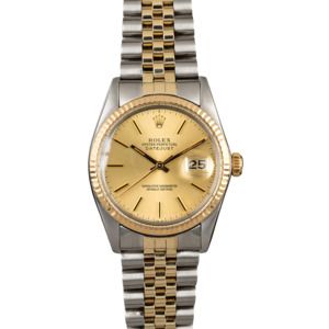 Certified Men's Rolex Datejust 16013